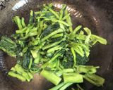 御殿場小山特産の水かけ菜の漬物の油炒め作り方3写真