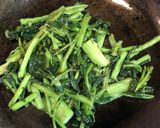 御殿場小山特産の水かけ菜の漬物の油炒め作り方4写真