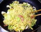 お家の調味料で＊キャベツの簡単塩焼きそば作り方11写真