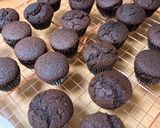 バニラのホワイトチョコレートカップケーキ作り方7写真