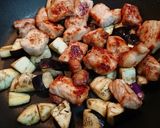 豚肩ロースと茄子のレモン醤油炒め作り方5写真