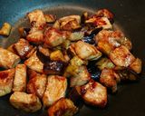 豚肩ロースと茄子のレモン醤油炒め作り方6写真