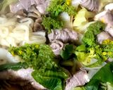 フライパンde豚肉と春野菜のすき焼き風鍋作り方6写真