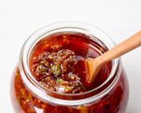 サッと手作り【食べるラー油（ネギにんにく作り方3写真