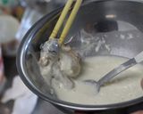 ヒロメぶっかけうどんアッパ貝かき揚げのせ作り方2写真