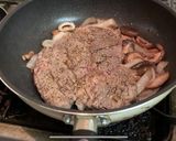 163円/gの格安アメ牛ステーキ作り方9写真