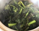ケールと小松菜の蒸し煮作り方6写真