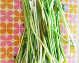せりの和え物作り方1写真
