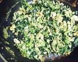 ほうれん草と卵のもちもちお焼き作り方3写真