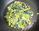 ほうれん草と卵のもちもちお焼き作り方5写真