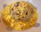 サッポロ一番スープでお手軽あんかけ炒飯♪作り方4写真