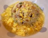 サッポロ一番スープでお手軽あんかけ炒飯♪作り方4写真