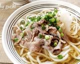 麺つゆで簡単！豚肉なめこそば作り方5写真