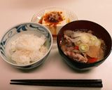 簡単♪野菜の水煮を使ってクイック豚汁☆作り方6写真