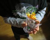 レンジで　フォンダンショコラ風蒸しパン作り方9写真