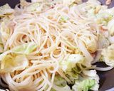 美味！桜エビとキャベツのペペロンチーノ☆作り方7写真