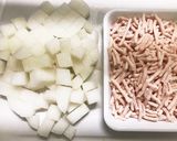 大根のそぼろ煮作り方1写真