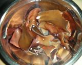 スナップえんどうときくらげの噛むおかず作り方1写真
