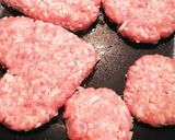 てりやきバーグ★バレンタインにも作り方4写真