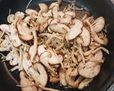 座布団油揚げとキノコのご馳走炒め作り方6写真