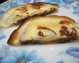 チョコ＆チーズ　メッセージ円盤餃子作り方10写真
