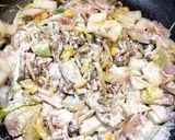 こっくり☆白菜とベーコンの味噌豆乳ドリア作り方3写真
