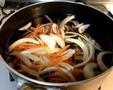 卵と野菜の和風汁物作り方8写真