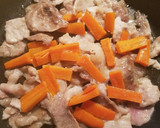 豚肉と厚揚げと野菜の炒め煮♡作り方3写真