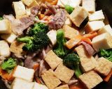豚肉と厚揚げと野菜の炒め煮♡作り方6写真