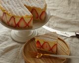 いちごのケーキ・フレジェ作り方15写真