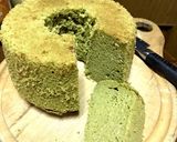 バレンタイン お酒と抹茶のチョコシフォン作り方13写真