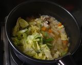 風邪も吹っ飛ぶ★野菜モリモリおじや♪作り方5写真