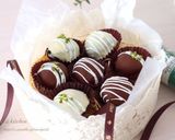 板チョコde簡単♡チョコミントトリュフ♡作り方11写真