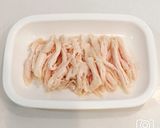 蒸し鶏とメンマの簡単ピリ辛ポン酢和え作り方3写真