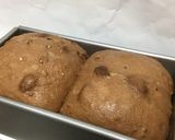 HBでナッツ＆フルーツ入りチョコパン作り方10写真