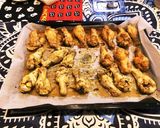 簡単!ガーリックローストチキン!手羽元で作り方6写真