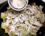 白菜☆さつまあげ☆野菜たっぷりクリーム煮作り方3写真