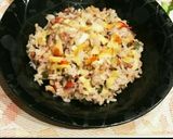 チーズのっけ鮭チャーハン作り方8写真