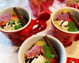 バレンタインになめらかチョコプリン作り方8写真