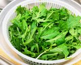 水菜と豚肉の柚子胡椒サラダ作り方2写真