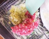 2019*Valentineロール白菜作り方4写真