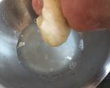 白菜と豚ひき肉の餃子XO醬風味作り方3写真