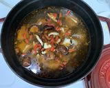 麻油雞（ゴマ油と鶏肉の煮込みスープ）作り方6写真