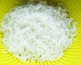 ラーメンの汁で糸こんトンコツラーメン風作り方2写真
