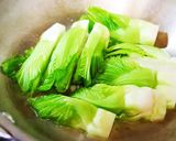 酒盗とブルーチーズで蕾菜のソテー作り方4写真