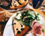 ベイクドチーズブルーベリーチョコタルト作り方10写真