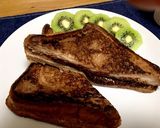 ココアフレンチトースト バレンタイン朝に作り方8写真