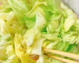 甘酢キャベツと生ハムの和え物作り方4写真