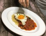 サバ缶ミートスパゲティ&厚切りポテト♡作り方10写真