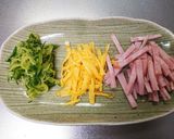 スパゲッティサラダ作り方4写真
